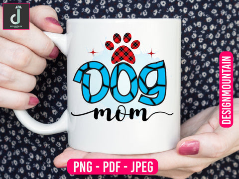 Dog Mom SVG, Dog Mom PNG, For Mom, Mama Dog, Dog Mama, Mother's Day Gift Sublimation Alihossainbd 