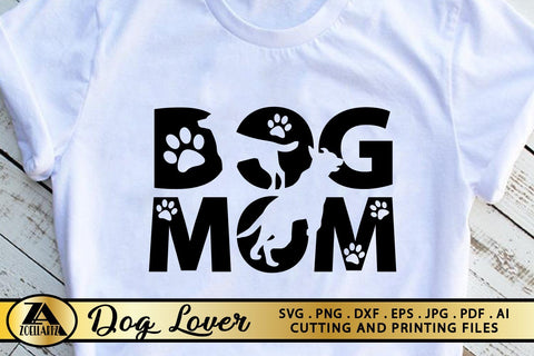 Dog Mom SVG Paw Prints SVG Dog Lover SVG Mothers Day SVG SVG zoellartz 
