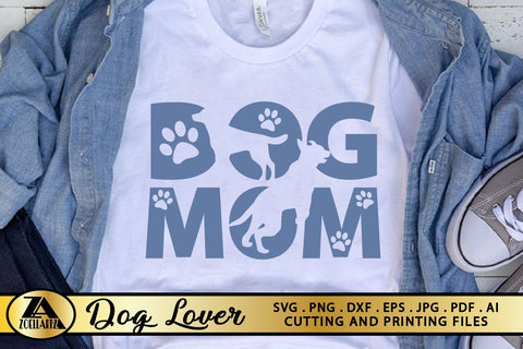 Dog Mom SVG Paw Prints SVG Dog Lover SVG Mothers Day SVG SVG zoellartz 