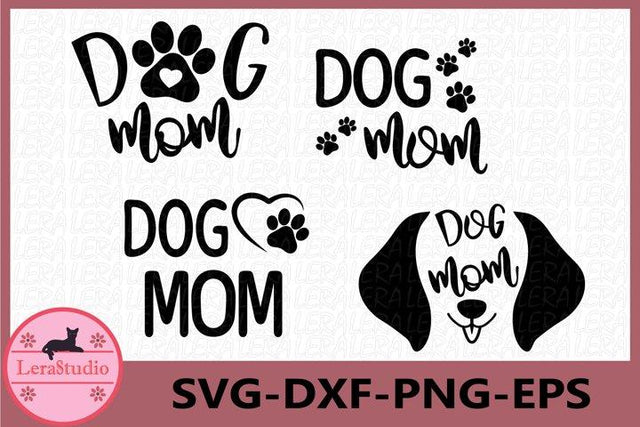 Dog Mom Svg SVG Lerastudio 