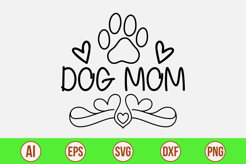 Dog mom-svg SVG orpitasn 