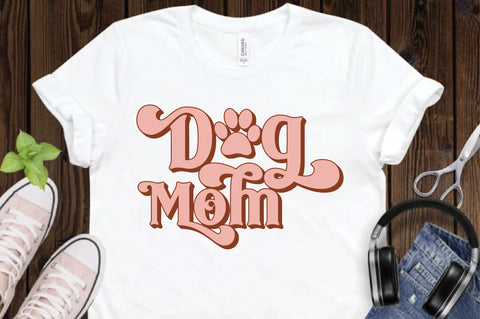 Dog Mom Vibes Svg Design SVG Creativeart88 