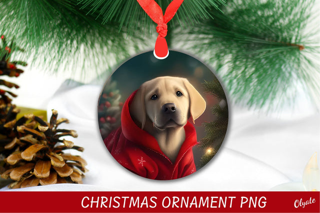 Dog Ornament Design. labrador Sublimation PNG Sublimation Olga Terlyanskaya 
