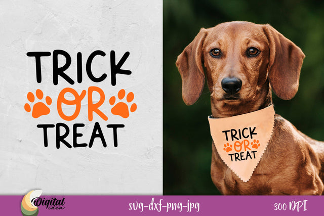 Dog Ornaments SVG. Dog Bandanas SVG. Trick Or Treat SVG. SVG Evgenyia Guschina 