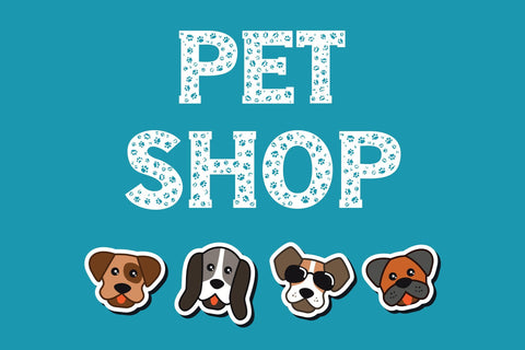 Dog Paw - Pet Font Font ampersand 