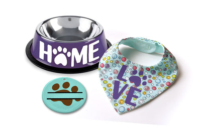 Dog Paw Print SVG Set SVG Designed by Geeks 