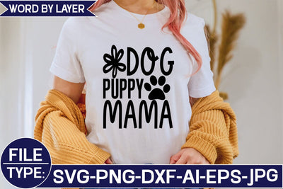 Dog Puppy Mama SVG Cut File SVG Studio Innate 