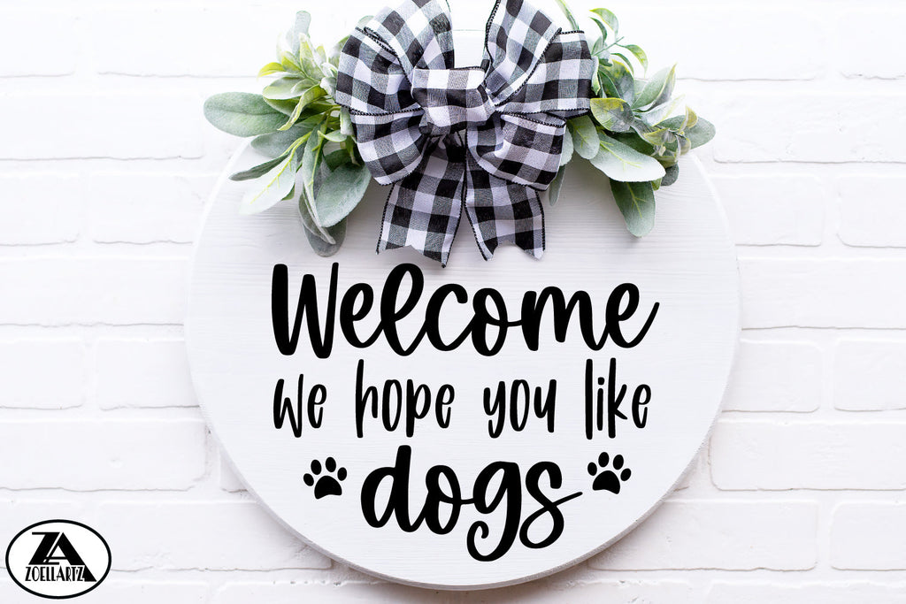 Dog Round Sign Bundle | Pet Lover SVG Cut File - So Fontsy