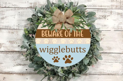 Dog Round Sign Svg Bundle SVG Regulrcrative 