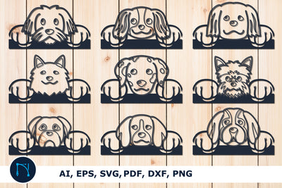 dog Scrapbook paper craft SVG bundle SVG MD JOYNAL ABDIN 
