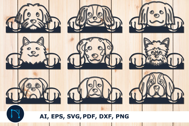 dog Scrapbook paper craft SVG bundle SVG MD JOYNAL ABDIN 