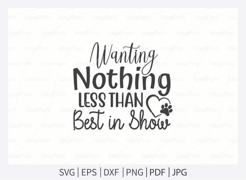 Dog Show Season svg, Dog Show Season Quote, Dog Bandana svg, Dog svg, Cut Files, Dog Life svg SVG Dinvect 