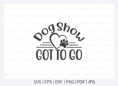 Dog Show Season svg, Dog Show Season Quote, Dog Bandana svg, Dog svg, Cut Files, Dog Life svg SVG Dinvect 