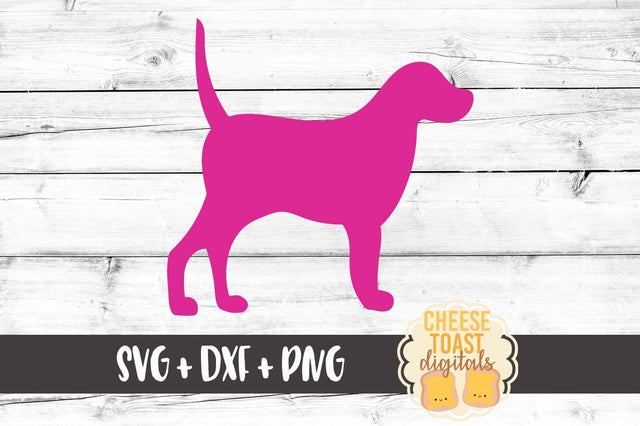 Dog Silhouette SVG Cheese Toast Digitals 