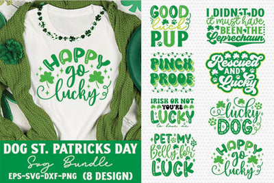 Dog St Patrick's Day SVG Bundle SVG md faruk hossain 