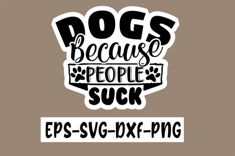 DOG Sticker Design Bundle SVG CraftingStudio 