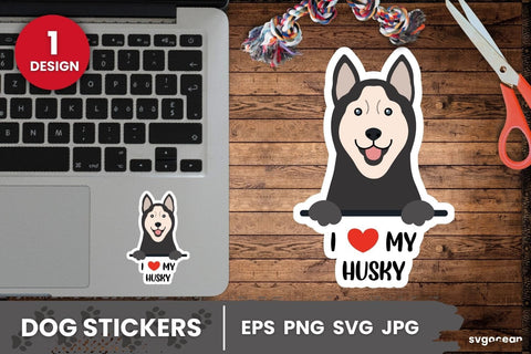 Dog Stickers SVG Bundle | Printable | Digital planner SVG SvgOcean 