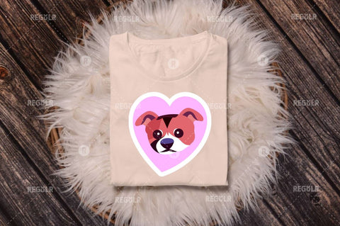 Dog Stickers SVG Bundle SVG Regulrcrative 