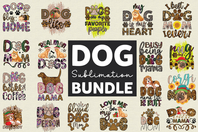 Dog Sublimation Bundle Sublimation SVGArt 