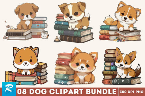 Dog Sublimation Clipart Bundle Sublimation Regulrcrative 