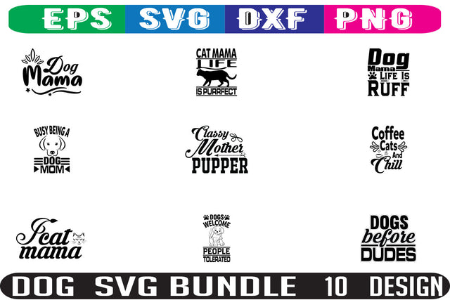 Dog SVG bundle 10 design SVG Nurstore 