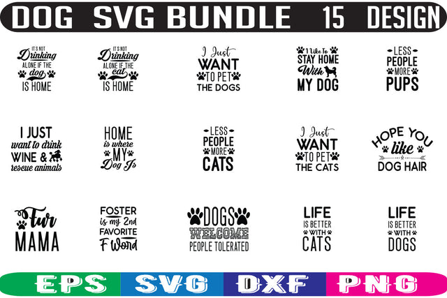 Dog SVG bundle 15 design SVG Nurstore 