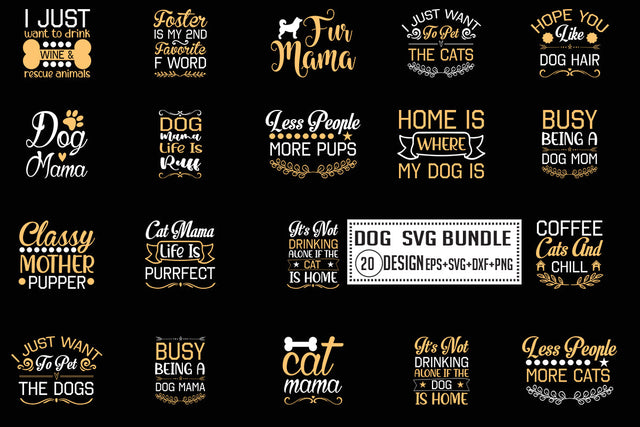 DOG SVG bundle 20 design SVG Nurstore 
