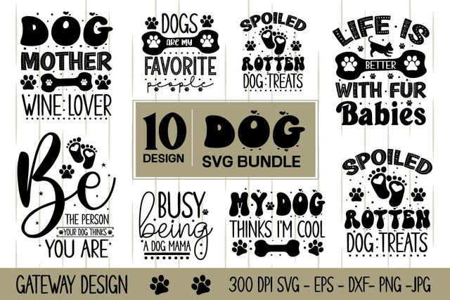 Dog Svg Bundle, Dog Bandana svg, Dog Lover svg, Dog Mama svg, Dog Quote svg, SVG designmaster24 