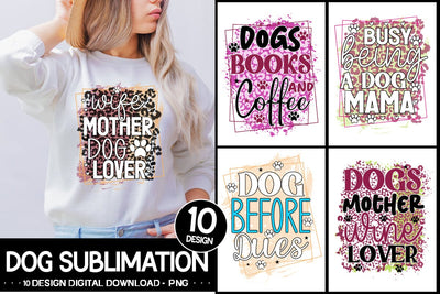 Dog Svg Bundle , Dog Sublimation Design SVG designmaster24 