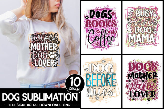 Dog Svg Bundle , Dog Sublimation Design SVG designmaster24 