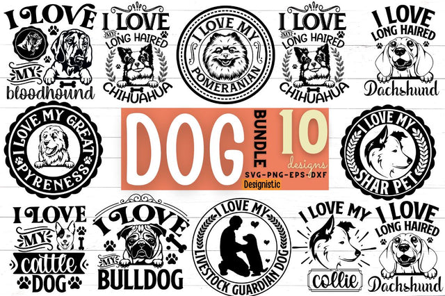 Dog SVG Bundle, Dog SVG SVG DESIGNISTIC 