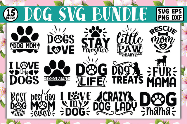 Dog SVG Bundle SVG Ariyan 