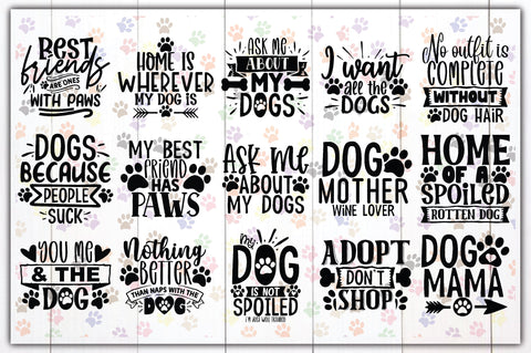 Dog SVG Bundle SVG Ariyan 
