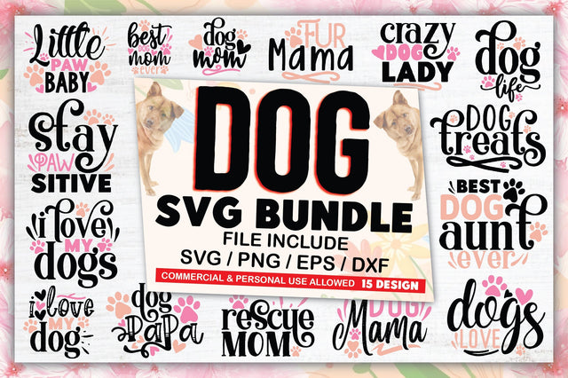 Dog SVG Bundle SVG Ariyan 