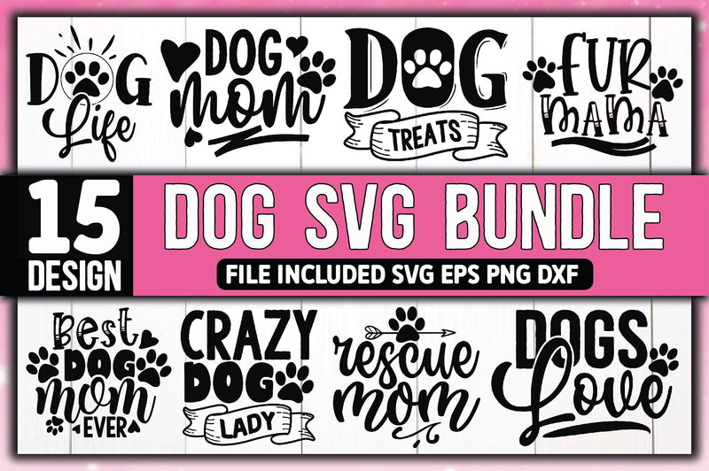 Dog SVG Bundle SVG Ariyan 