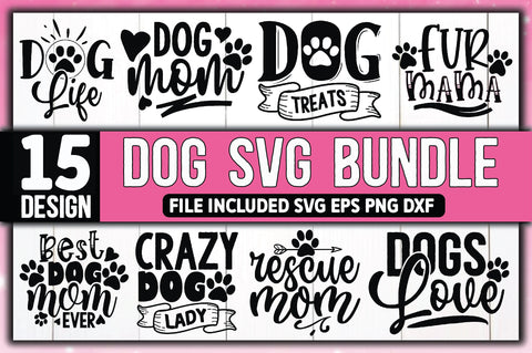 Dog SVG Bundle SVG Ariyan 