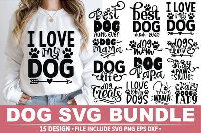 Dog SVG Bundle SVG Ariyan 