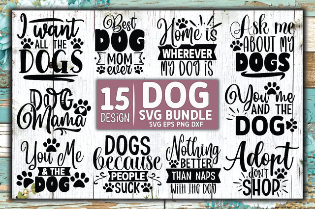 Dog SVG Bundle SVG Ariyan 