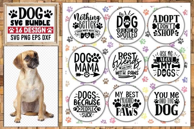 Dog SVG Bundle SVG Ariyan 