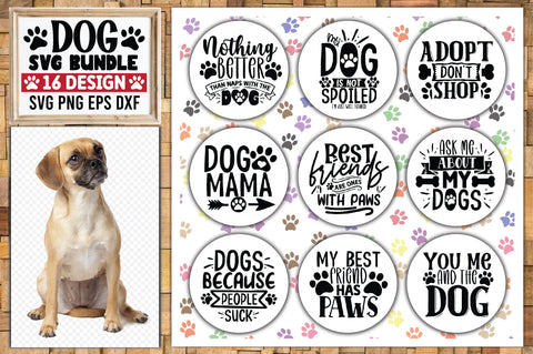 Dog SVG Bundle SVG Ariyan 