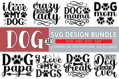 Dog SVG Bundle SVG Ariyan 