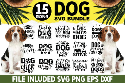Dog SVG Bundle SVG Ariyan 
