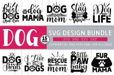 Dog SVG Bundle SVG Ariyan 