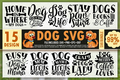 Dog SVG Bundle SVG Designangry 