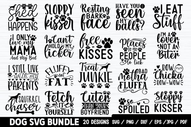 DOG SVG Bundle SVG etcify 
