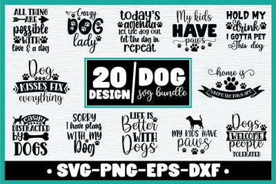 Dog Svg Bundle SVG md faruk hossain 
