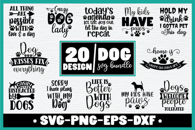 Dog Svg Bundle SVG md faruk hossain 