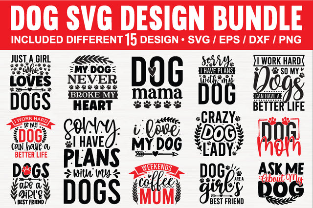 Dog Svg Bundle SVG md faruk hossain 