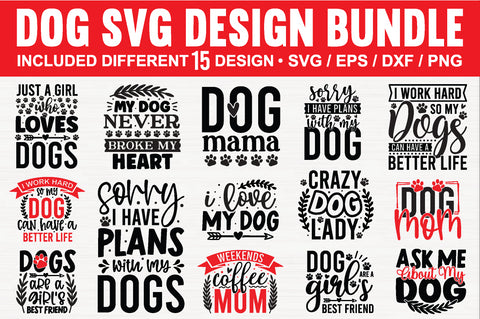 Dog Svg Bundle SVG md faruk hossain 