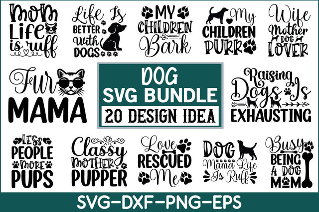 Dog Svg Bundle SVG md faruk hossain 